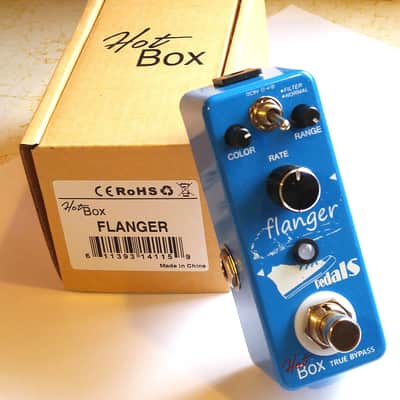 Hot Box Pedals Flanger Attitude Series True Bypass Micro Guitar Effect Pedal image 5
