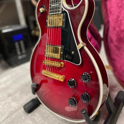Gibson Les Paul Custom Plus 1993 Dark Wineburst image 3