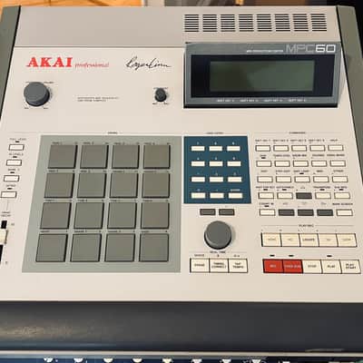 Akai MPC60 Integrated MIDI Sequencer and Drum Sampler 1988 - 1991 - Grey
