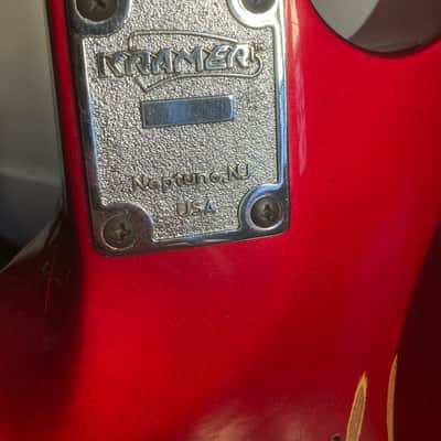 Kramer Proaxe 1989 - candy apple red USA image 13