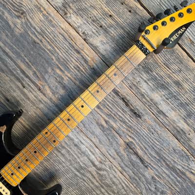 Friedman Cali Aged Guitar - Black (Medium/Heavy Aging) image 5