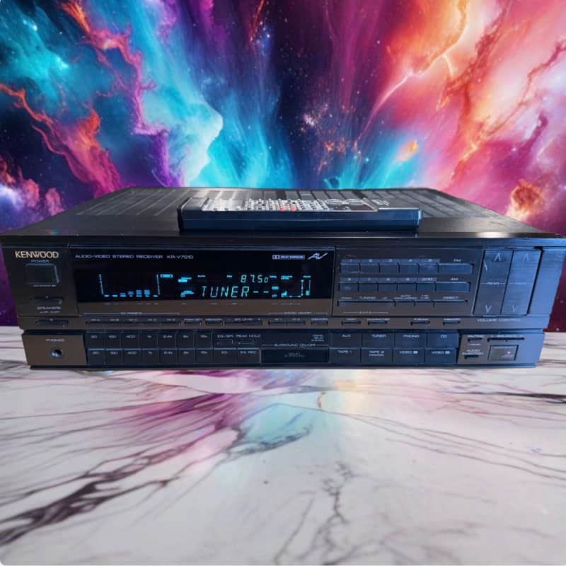 Kenwood KR-V7010 Audio/Video Stereo Receiver W/Remote Bundle Serviced Works image 1