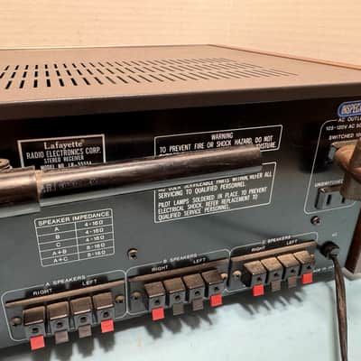 Lafayette LR-5555A Vintage Stereo Receiver Made In Japan Looks & Works Great image 16