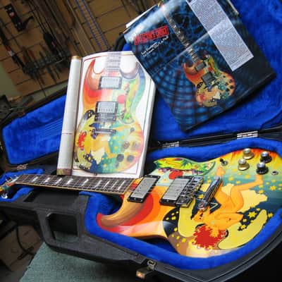 Gibson Eric Clapton's "the Fool" SG Replica  Handpainted Detail /Gibson Case Free US Shipping! image 16