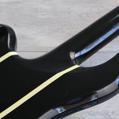 1997 Burny (Fernandes) EB-95X "X Japan" Signature Eagle Bass (Black) image 10