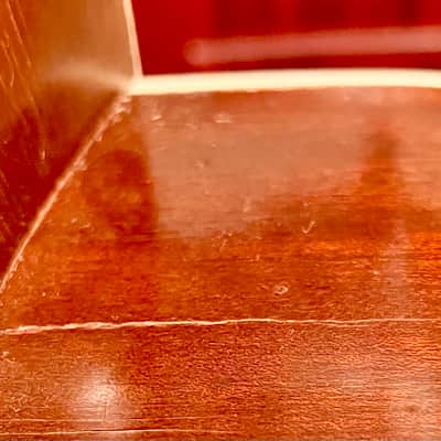 Silvertone Jumbo Acoustic Guitar Circa 1937-1945 - Tobacco sunburst image 5