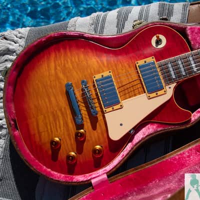 1983 Tokai Love Rock LS-100 - Heritage Cherry Sunburst -'59 Les Paul Standard Copy - Premium Vintage Japan - Pro Set Up w Perfect Frets/Action/Intonation! image 1
