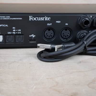 Focusrite Scarlett 18i20 3rd Gen USB Audio Interface 2023 Black image 6