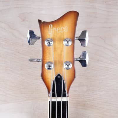 Greco VB-360 Violin Bass MIJ Vintage 1970s Sunburst Maxon Pickups w/ OHSC image 22