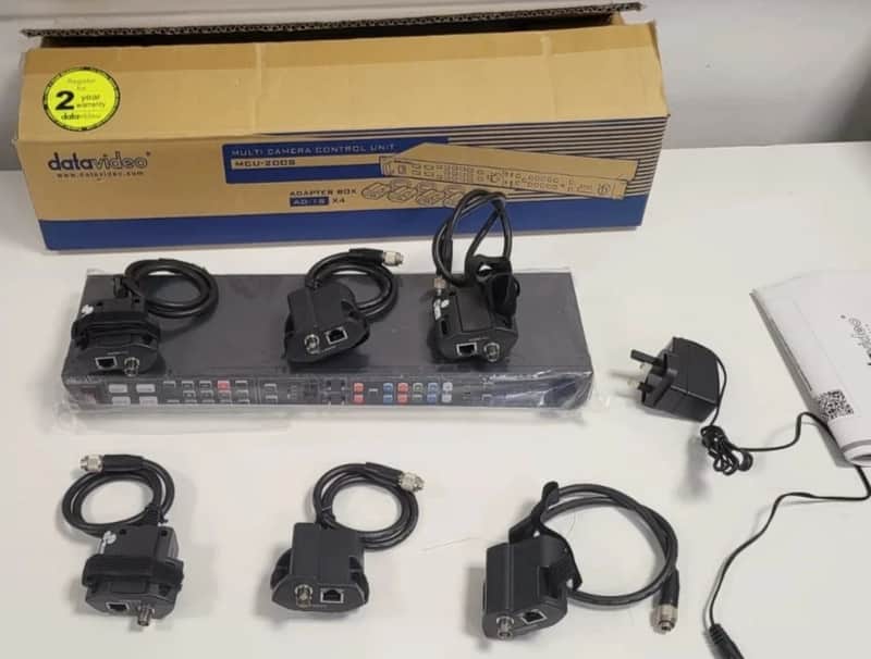 DATA-MCU200S MCU-200 1RU Camera Control Unit for Sony Cameras image 1