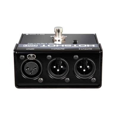 Radial Engineering HotShot DM-1, Microphone Switcher with Momentary Toggle Footswitch image 4