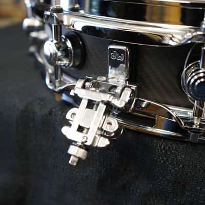 DW Collector's Series Pi - Carbon Fiber - 3.14" x 14" Piccolo Snare Drum image 10