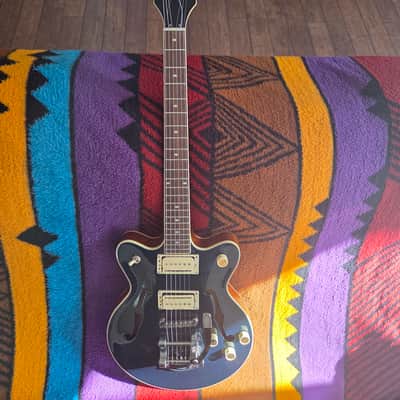 Gretsch G2655T-P90 2021 - Green Midnight Sapphire - Upgrades - Seymour Duncan P-Rails Pickups, Triple Shot System & Grover Locking Tuners image 12