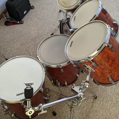 Sonor Horst Link Signature Series Bubinga Mid 1980's - Bubinga Wood with Heavy Beech Inner. image 12