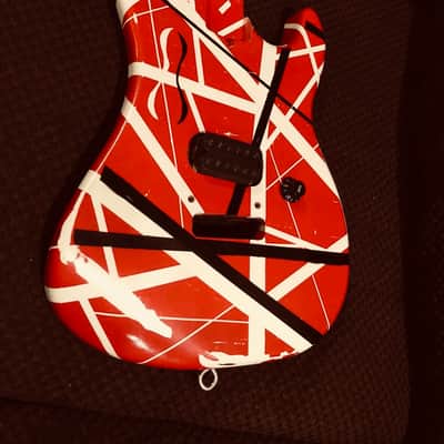Kramer EVH Van Halen guitar 1985 hard rock give away guitar image 2