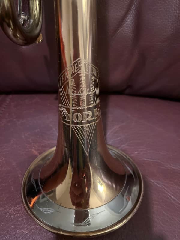 York Feathertouch (Master) Bb Trumpet SN 143547 (1947)(rare)(professional) image 1