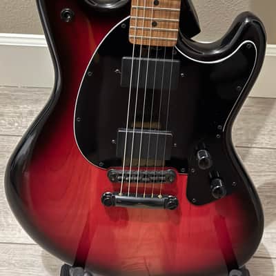 Ernie Ball Music Man StingRay HT with Maple Fretboard 2022 - 2024 - Raspberry Burst image 2