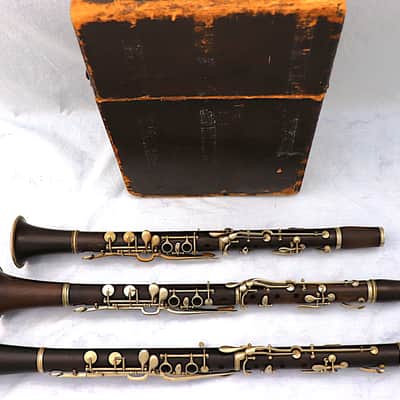 Two Buffet And One Carl Fischer Clarinets From Late 1800's Or Early 1900's image 1