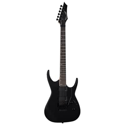 Dean Exile Select Floyd Fluence Guitar, Ebony Fretboard, Black Satin, EXILE F FL BKS image 1