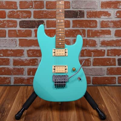 Charvel USA Custom Shop San Dimas 2H Seafoam Green 2024 W/OHSC (B-Stock) image 4