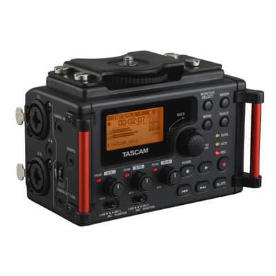Tascam DR-60DMK2 4-Track Audio Recorder For DSLR Cameras image 2