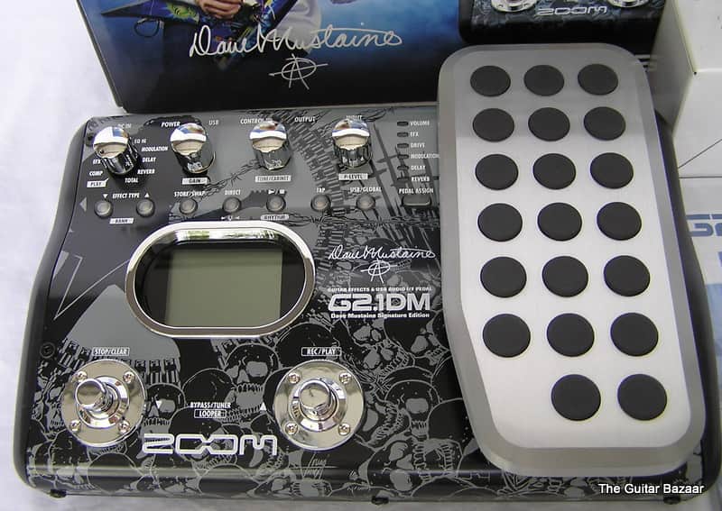 Zoom G2.1DM Dave Mustaine Signature Multi Effects Guitar Pedal