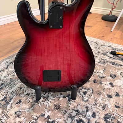 Ernie Ball Music Man StingRay Special 4 H with Ebony Fretboard 2018 - Present - Raspberry Burst image 3