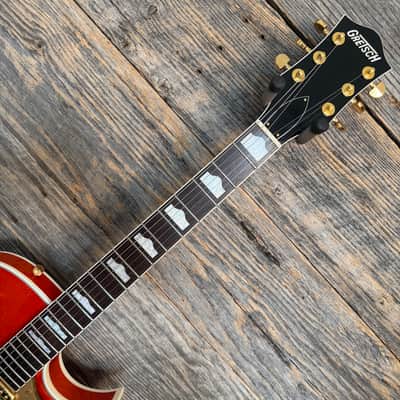 Used Gretsch 2001 6120N New Nashville Hollowbody - Roundup Orange image 3