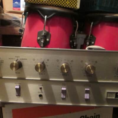 FISHER x100c 1964 stereo tube amp amplifier vintage phono image 21