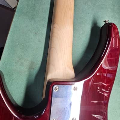 Yamaha TRBX174EW 4-string Bass 2010s - Root Beer image 9