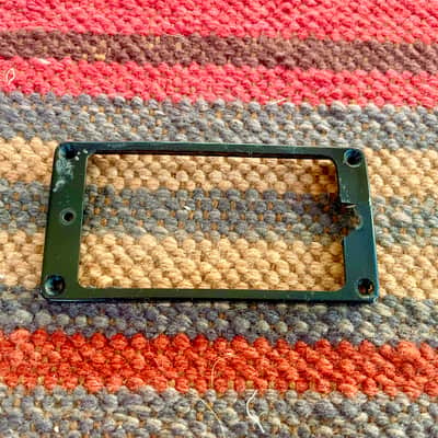Vintage 1960's Gibson M-69 Neck Humbucker Pickup Ring Black MR491 Damaged-AS IS image 3