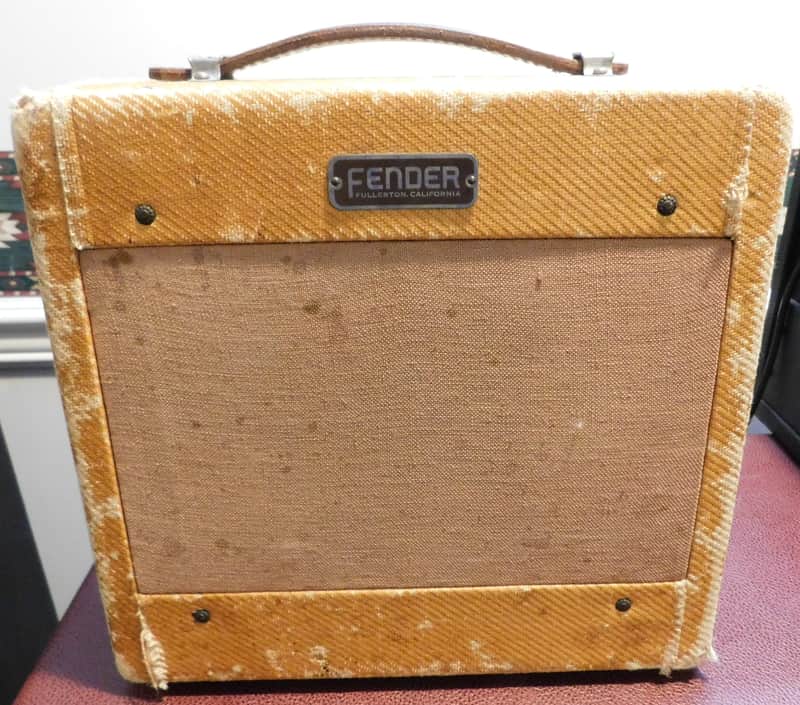 1951 - 1952 Fender Champion  Champ "600" Amp Tweed 1x6" 5 Watt Electric Guitar Amplifier ! image 1