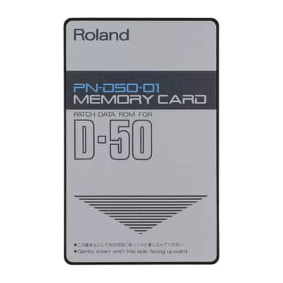 Roland PN-D50-01 ROM Memory Card for D-50