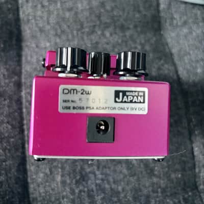 Boss DM-2W Delay Waza Craft 2015 - Present - Pink image 3