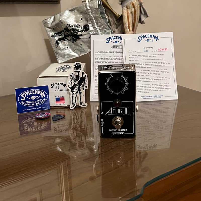 Spaceman Atlas III Discrete Preamp Booster | Polished Chrome #1 of 11 2016 image 1