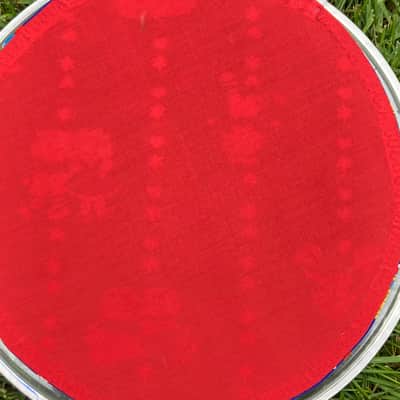 10" reversible cloth drum cover - partial mute - dampener - compare to Drum Tortillas and Big Fat Snare image 3