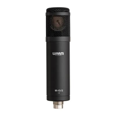 Warm Audio WA-47jr SE Large-Diaphragm Condenser Microphone (Black) image 3