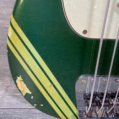 Fender Competition Mustang Bass 1971 Lake Placid Blue image 8