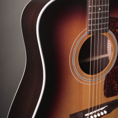 Guild D-50 Acoustic Guitar - Antique Burst w. OHSC image 9