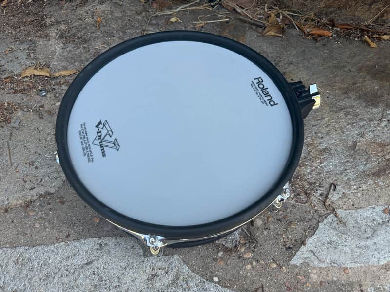 Roland PD-125 BK 12" Mesh Head V Drum PD125 - Black- EXCELLENT image 1