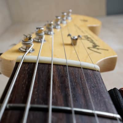 Fender American Vintage '65 Reissue Stratocaster w/ Fender '59 Reissue Neck 2013 Shoreline Gold AVRI w/ OHSC image 7