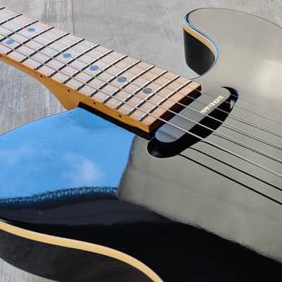 1990's Fernandes Japan TE Series Contemporary Telecaster (Black) image 7