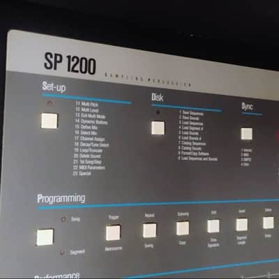 E-MU SP-1200 1998 Reissue Drum Machine Sampler – Excellent – Original Screen + OS Disks image 6