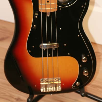 Maya Precision Bass 4 String 1970's 3 Color Sunburst image 16