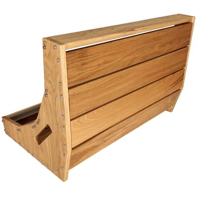 13U / 126hp Eurorack case VITA-slim • Rails + Threaded strips / Oak / Unpowered image 8