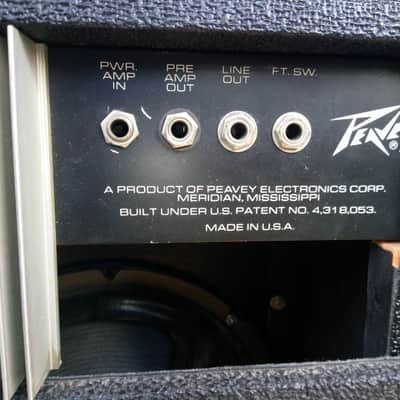 Peavey Vegas 400 'The Clean Machine 'Made in USA ca. 1986 LapSteel / Guitar Amp ! - rare- black image 10