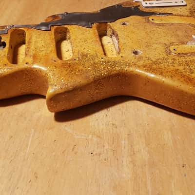 Highly modified Vox Mark VI Teardrop body 1960's image 5