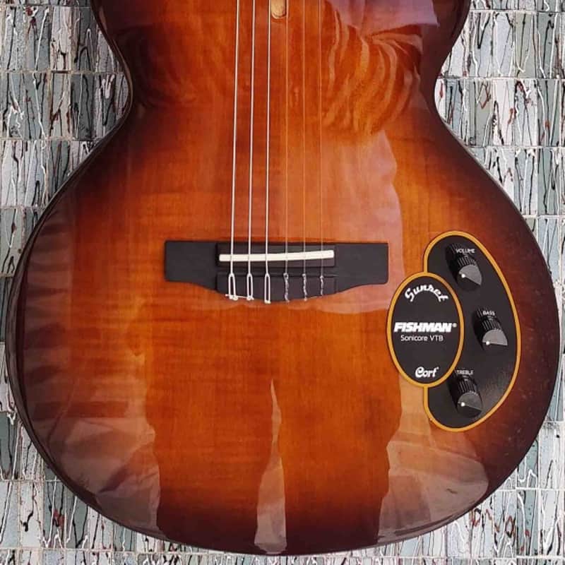 Cort Sunset Nylectric II Deluxe, Tobacco Sunburst Sunburst