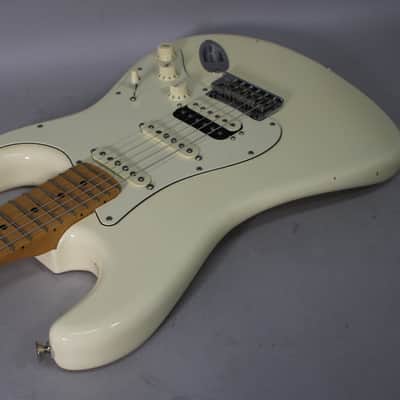 2017 Fender American Professional Stratocaster HSS Shawbucker Olympic White w/OHSC image 8