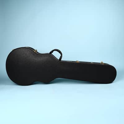 TKL Les Paul Hardshell Case Black Exterior Red Plush Interior Canada image 2